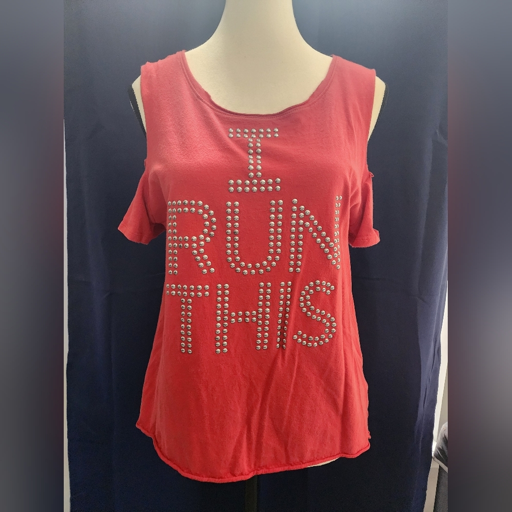 Zumba Fitness Embellished Relaxed Tee